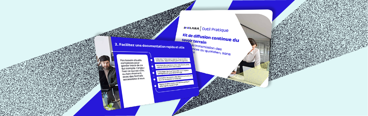 Kit de diffusion continue du savoir terrain